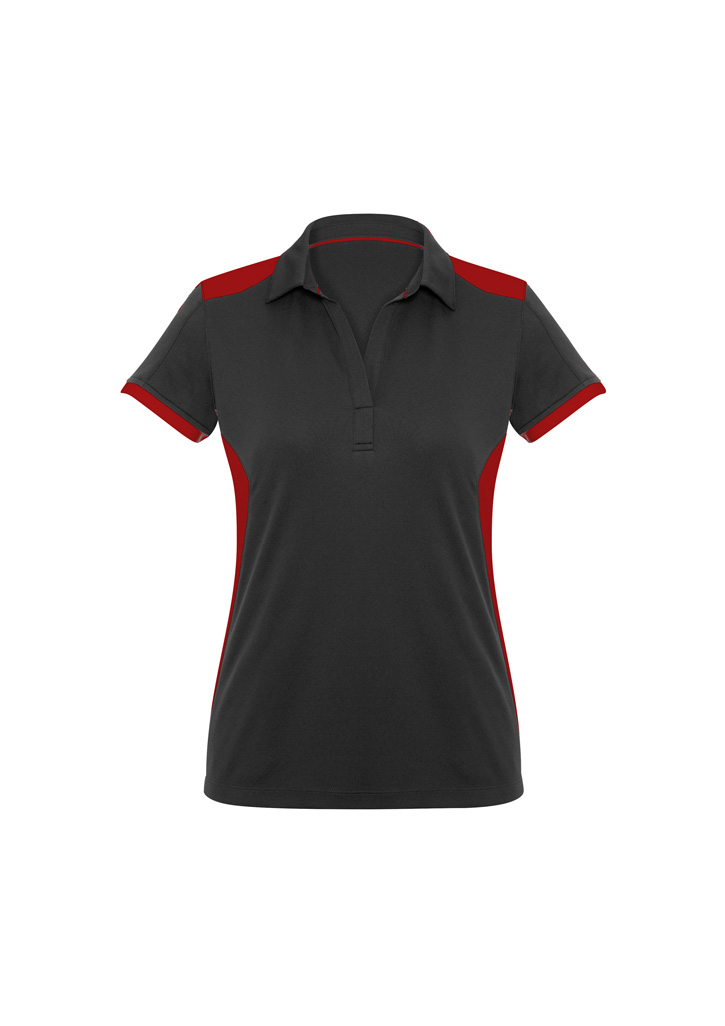 Womens Rival Short Sleeve Polo - Image 6