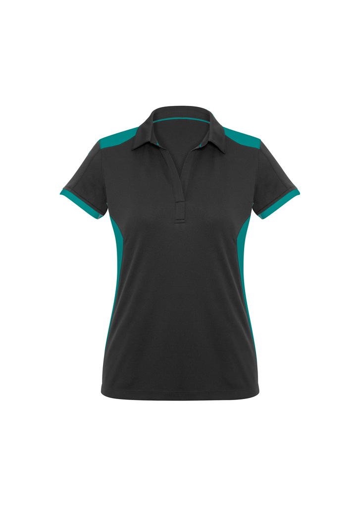 Womens Rival Short Sleeve Polo - Image 13