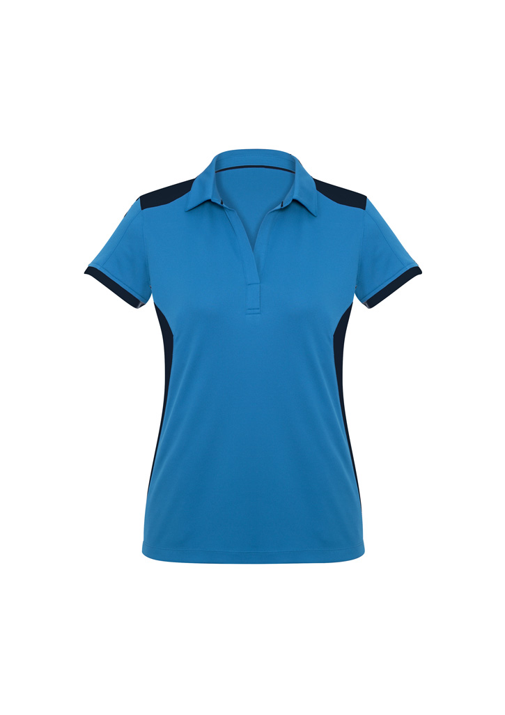 Womens Rival Short Sleeve Polo - Image 11