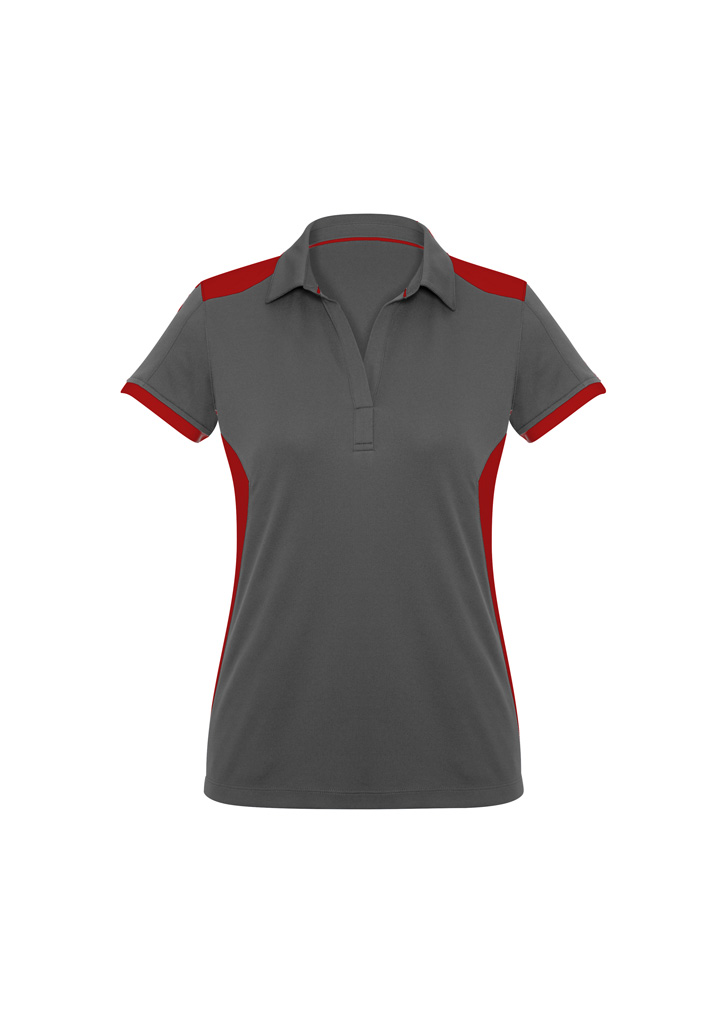 Womens Rival Short Sleeve Polo - Image 4