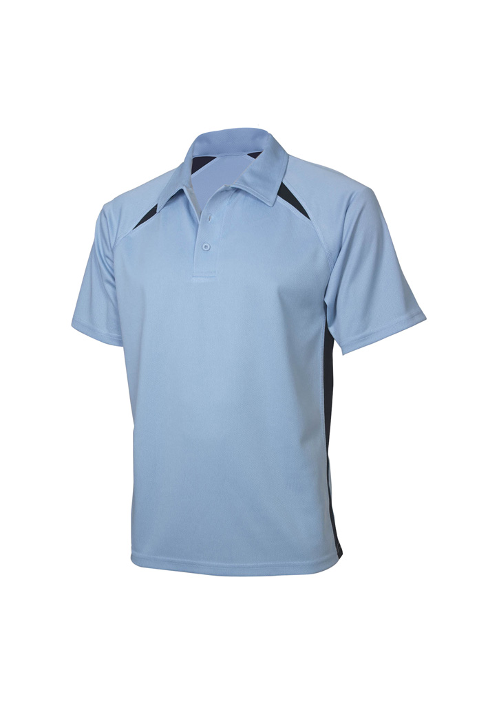 Mens Splice Short Sleeve Polo - Image 4
