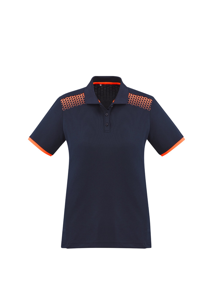 Womens Galaxy Short Sleeve Polo - Image 12