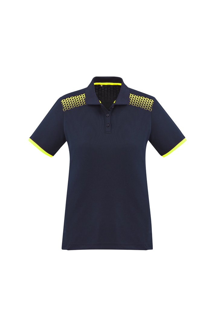Womens Galaxy Short Sleeve Polo - Image 4