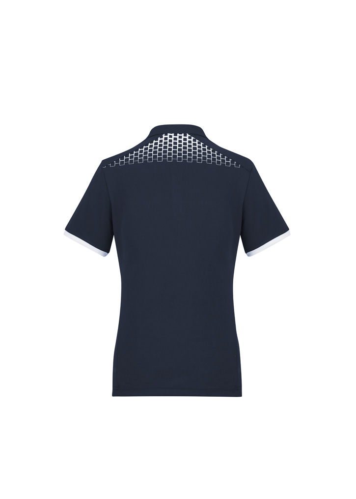 Womens Galaxy Short Sleeve Polo - Image 9