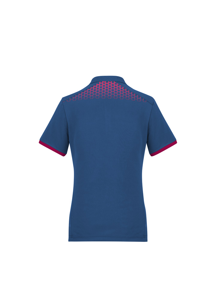 Womens Galaxy Short Sleeve Polo - Image 7