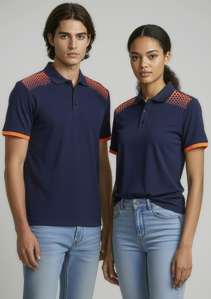 Mens Galaxy Short Sleeve Polo - Image 21