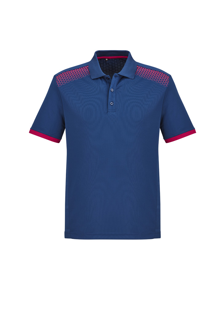 Mens Galaxy Short Sleeve Polo - Image 4