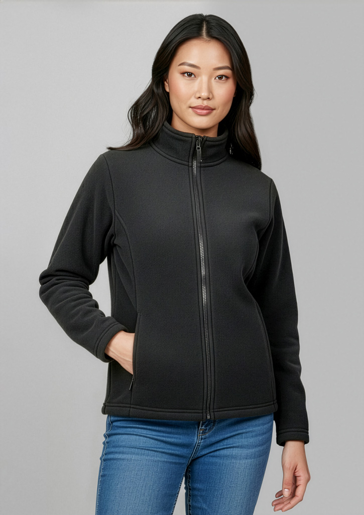 Womens Plain Jacket - Image 5