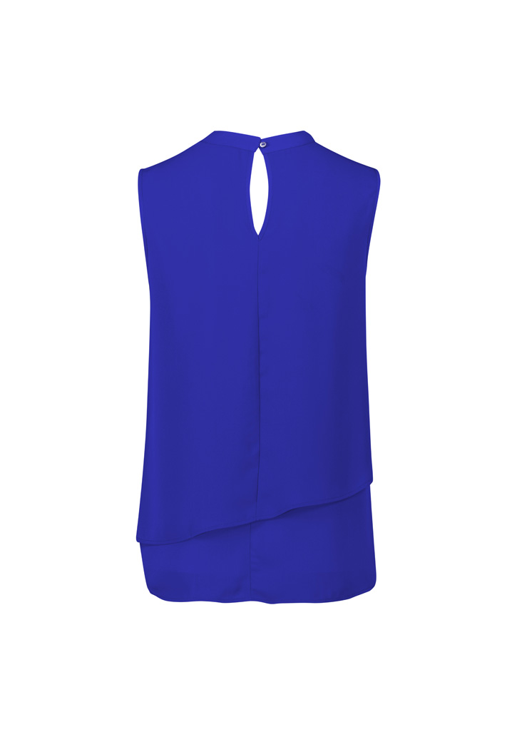 Womens Seville Sleeveless Layered Blouse - Image 13