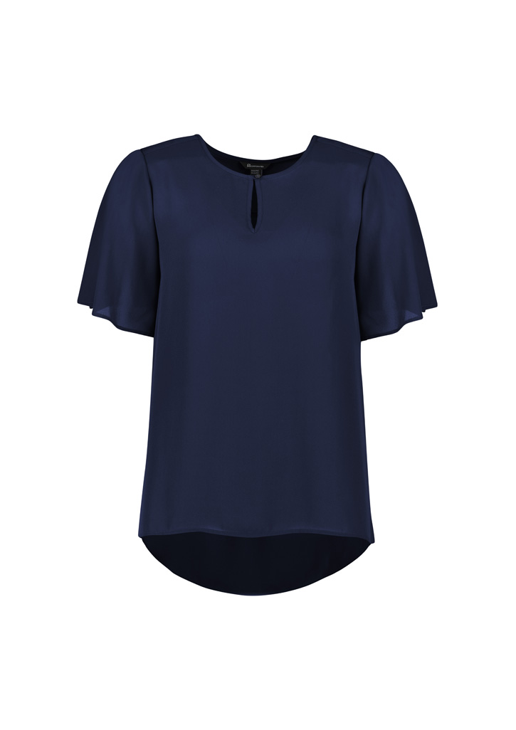 Womens Vienna Short Sleeve Blouse - Image 2