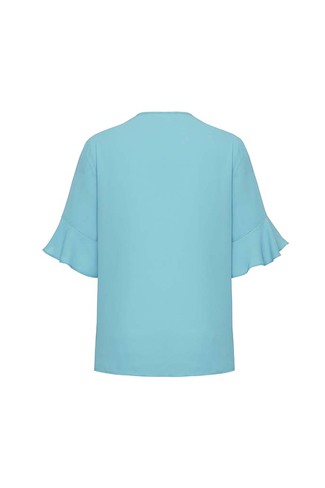 Womens Aria Fluted Sleeve Blouse - Image 15