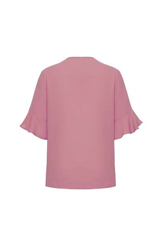 Womens Aria Fluted Sleeve Blouse - Image 19