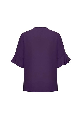 Womens Aria Fluted Sleeve Blouse - Image 17