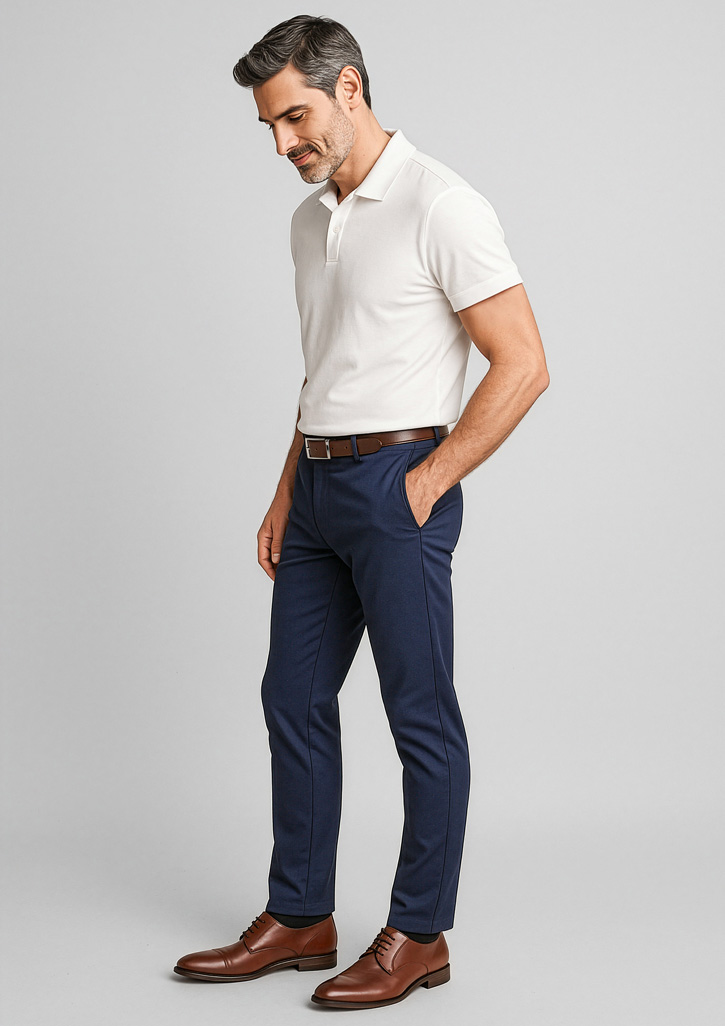 Mens Traveller Modern Stretch Chino Pant - Image 5