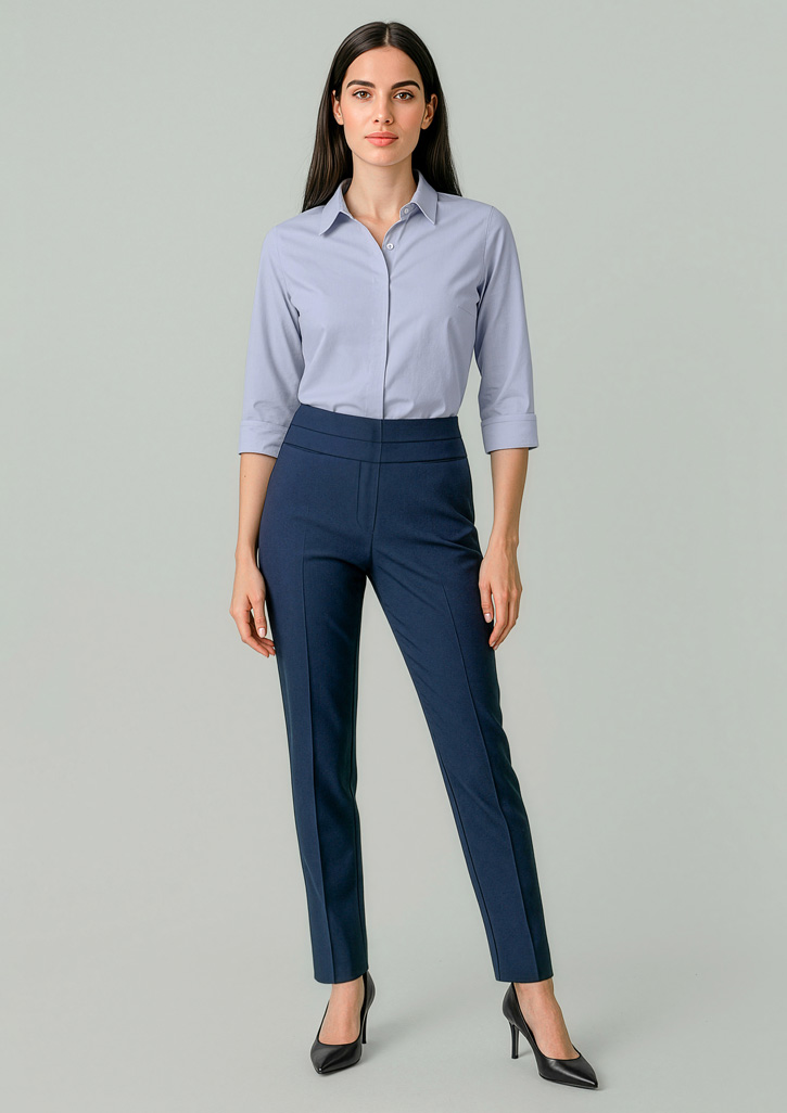 Womens Renew Mid-Waist Slim Leg Pant - Image 2