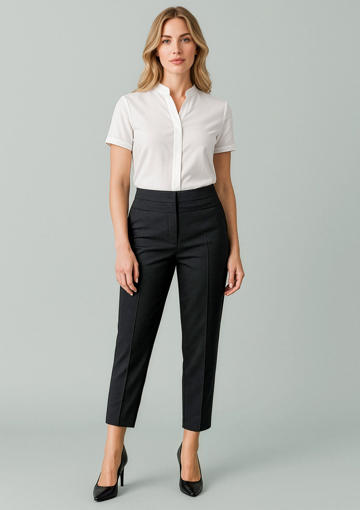 Womens Renew 7/8 Mid-Waist Slim Leg Pant - Image 3