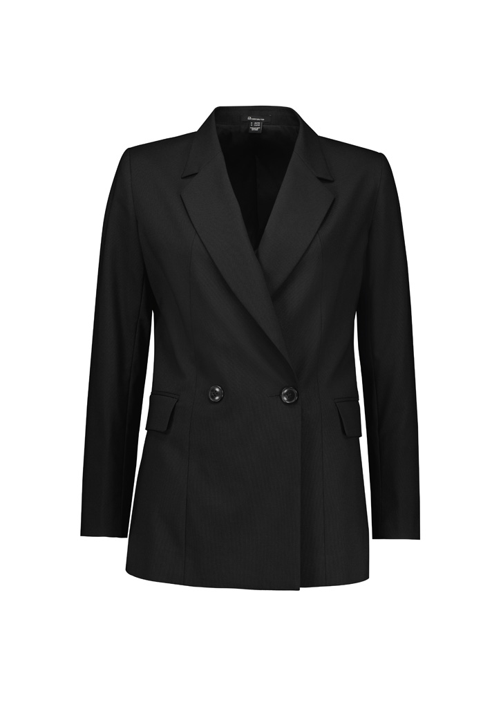 Womens Renew Double Breasted Longline Jacket - Image 8