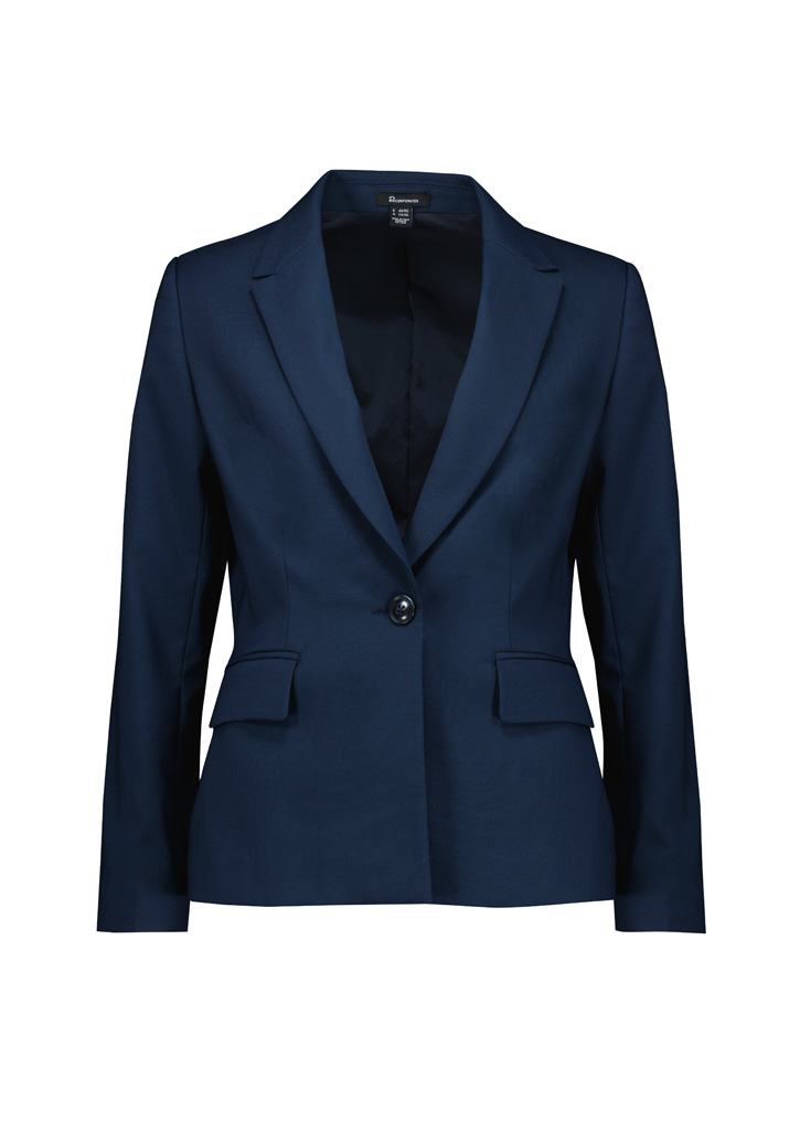 Womens Renew Single Button Mid Length Jacket - Image 7