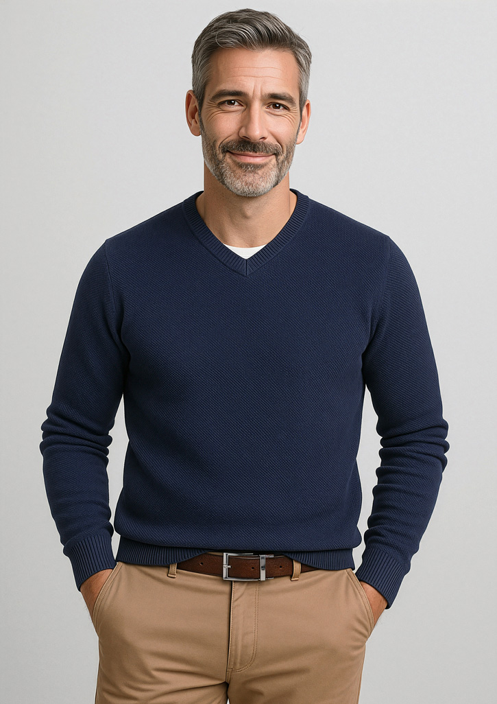 Mens Osaka Pineapple Knit Jumper - Image 6