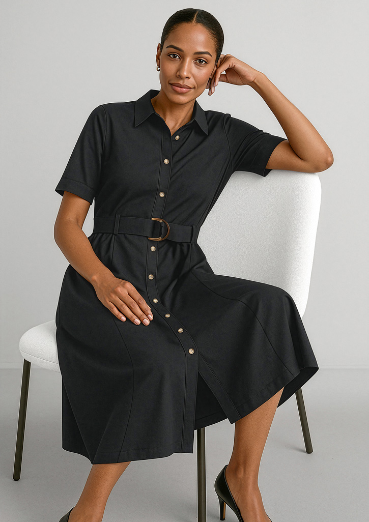 Womens Adele Midi Dress - Image 6