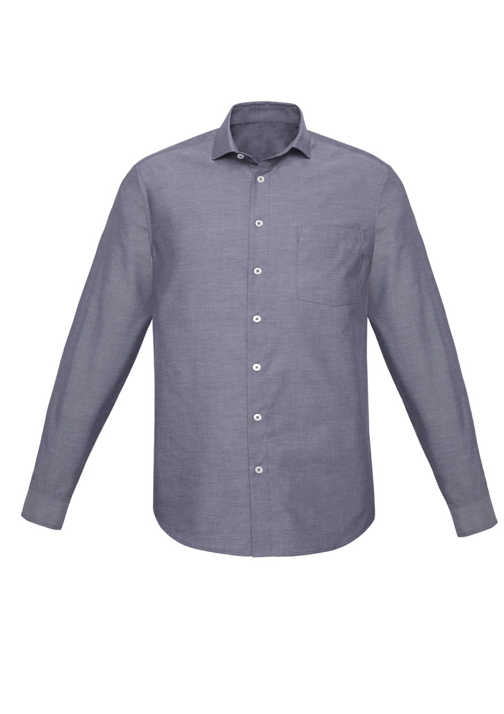 Mens Charlie Classic Fit Long Sleeve Shirt- Clearance - Image 4