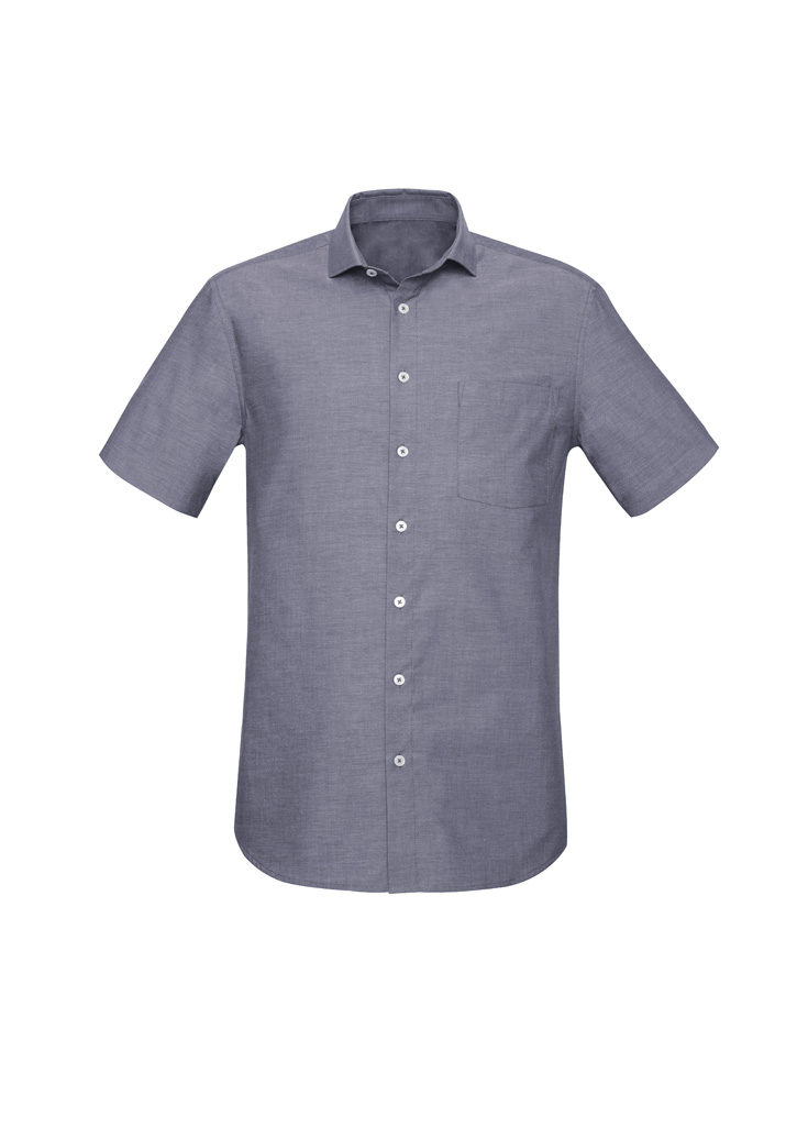 Mens Charlie Classic Fit Short Sleeve Shirt- Clearance - Image 4