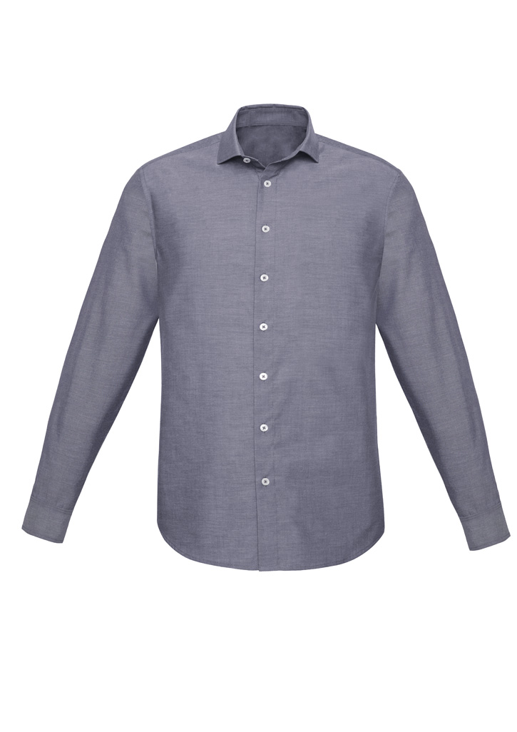 Mens Charlie Slim Fit Long Sleeve Shirt- Clearance - Image 4