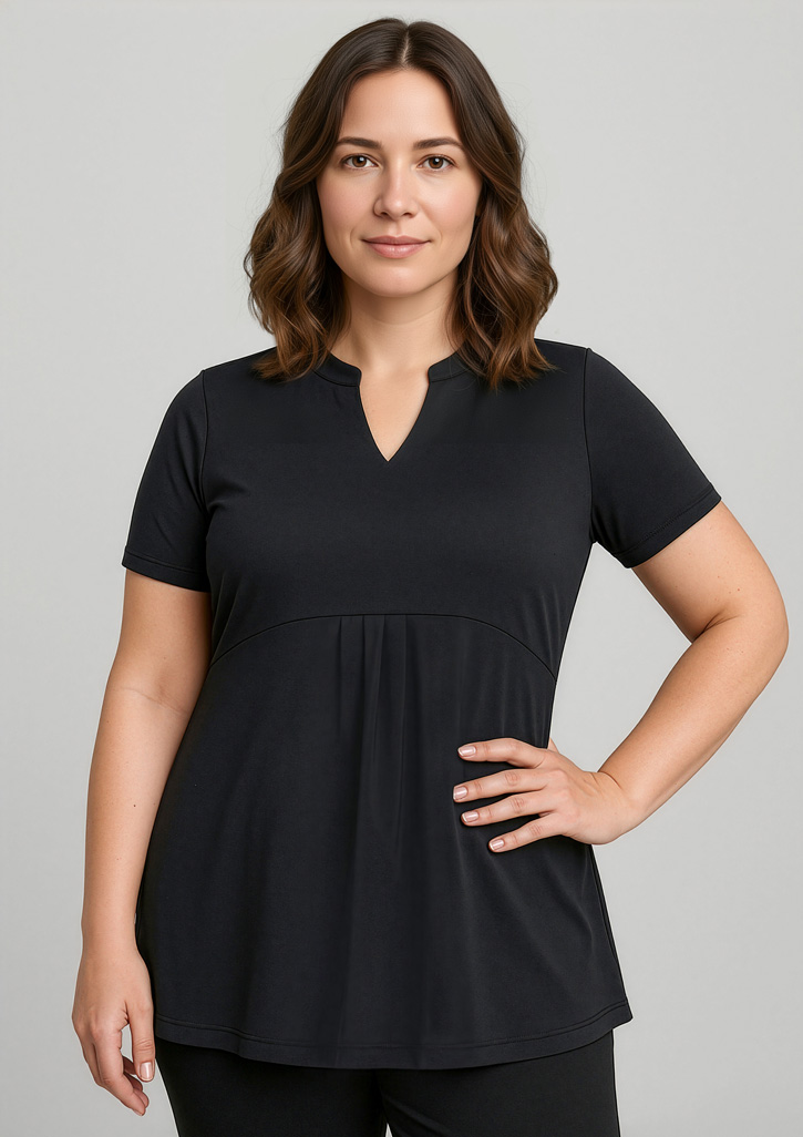 Womens Mali Stretch Tunic T-Top - Image 2