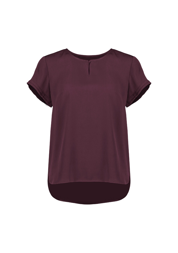 Womens Evelyn Short Sleeve Blouse - Image 15