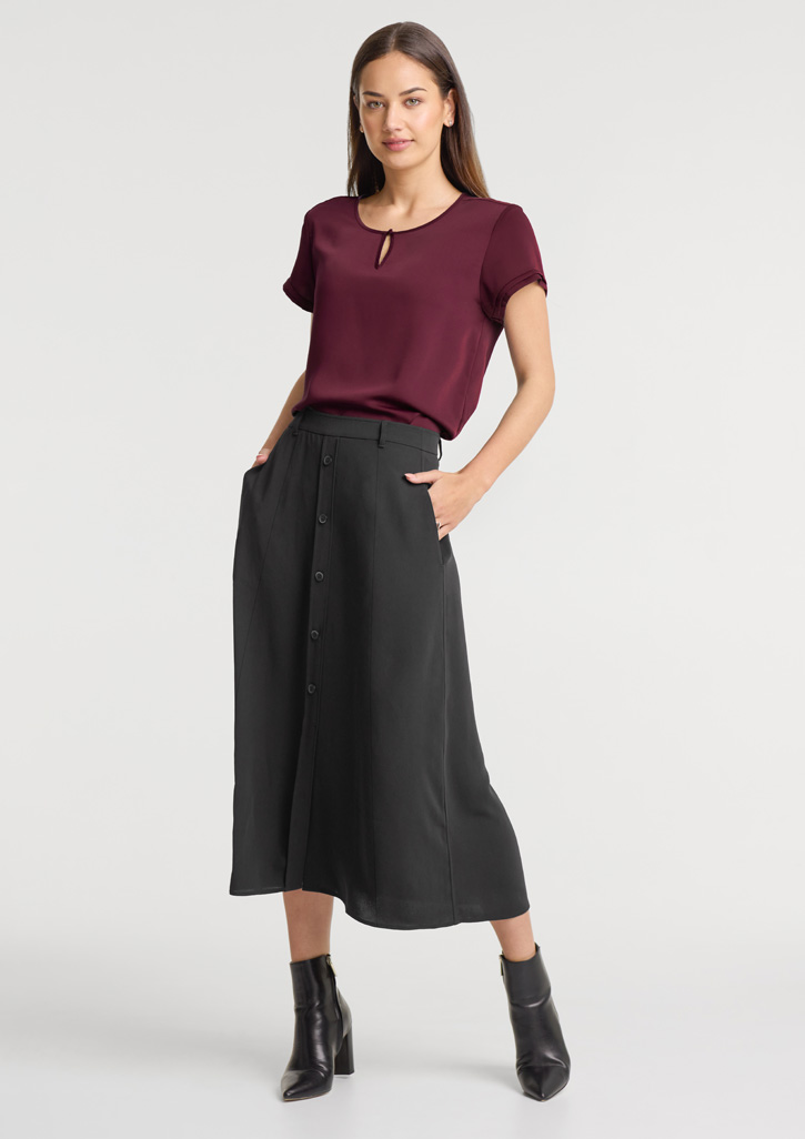 Womens Evelyn Short Sleeve Blouse - Image 14