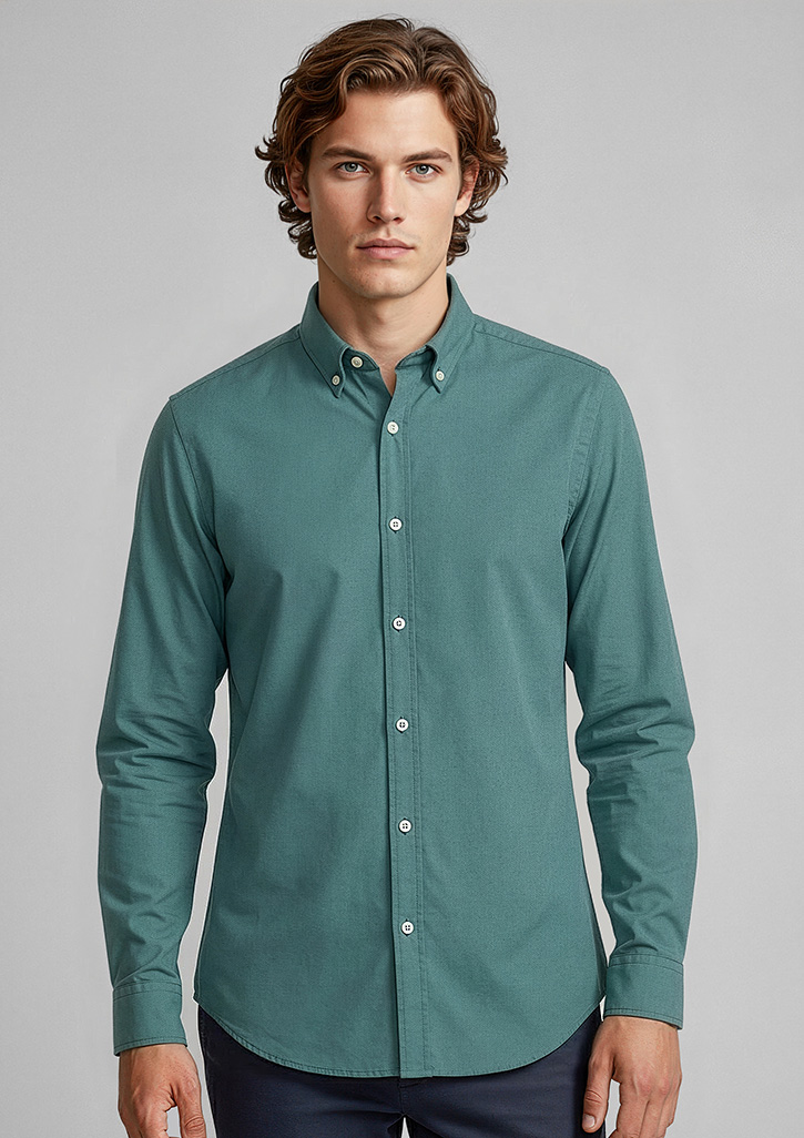Mens Memphis Long Sleeve Shirt - Image 12