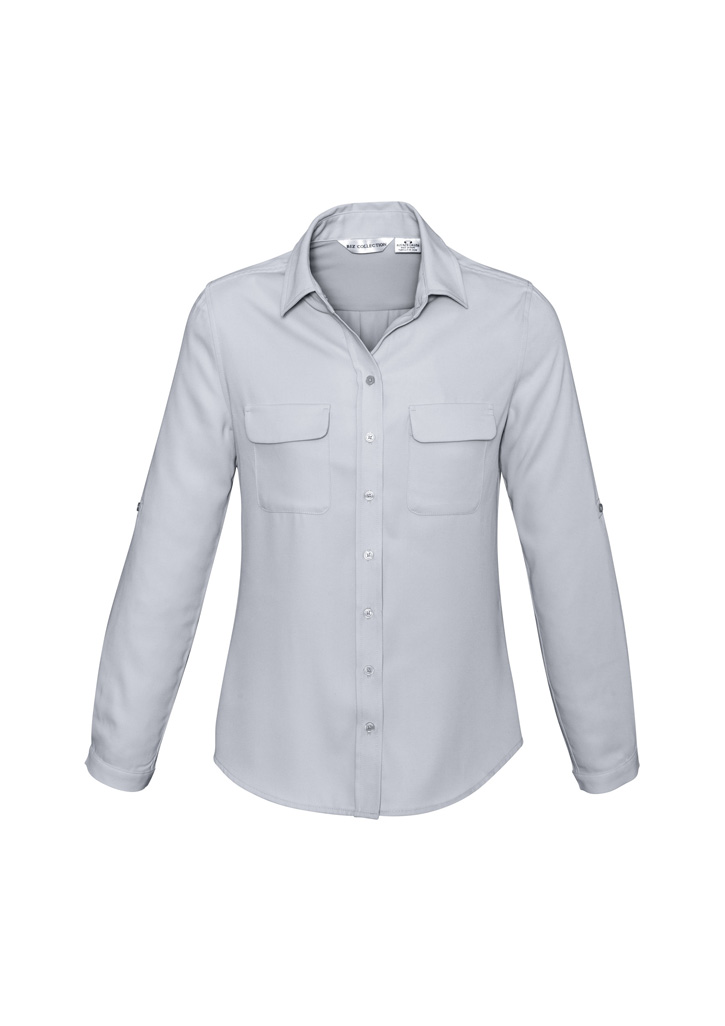 Womens Madison Long Sleeve Shirt - Image 6