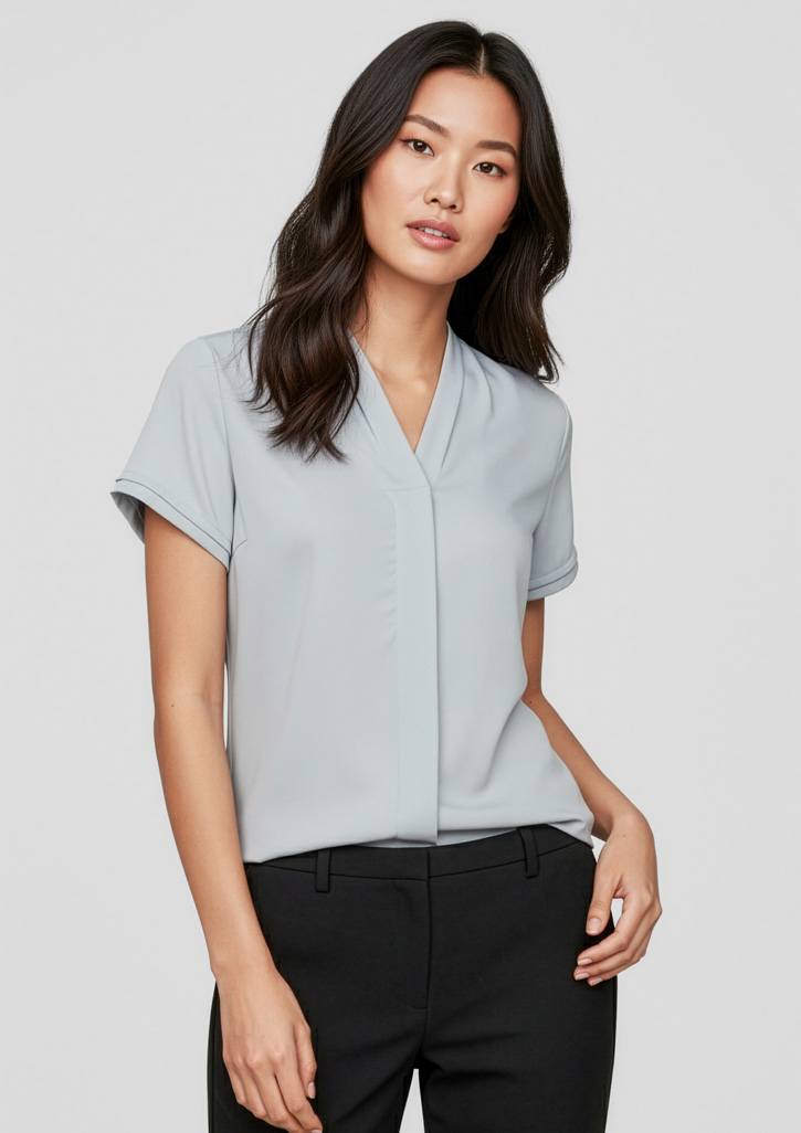 Womens Madison Short Sleeve Shirt - Image 6