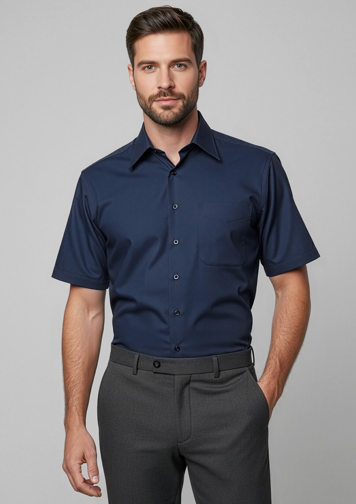 Mens Metro Short Sleeve Shirt - Image 8