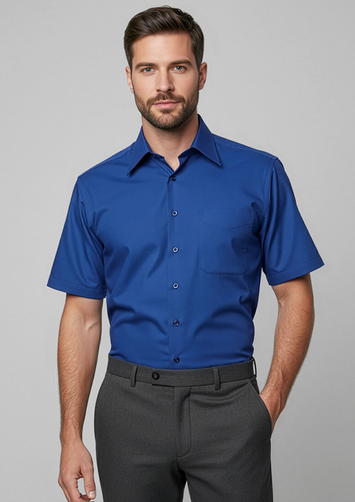 Mens Metro Short Sleeve Shirt - Image 18