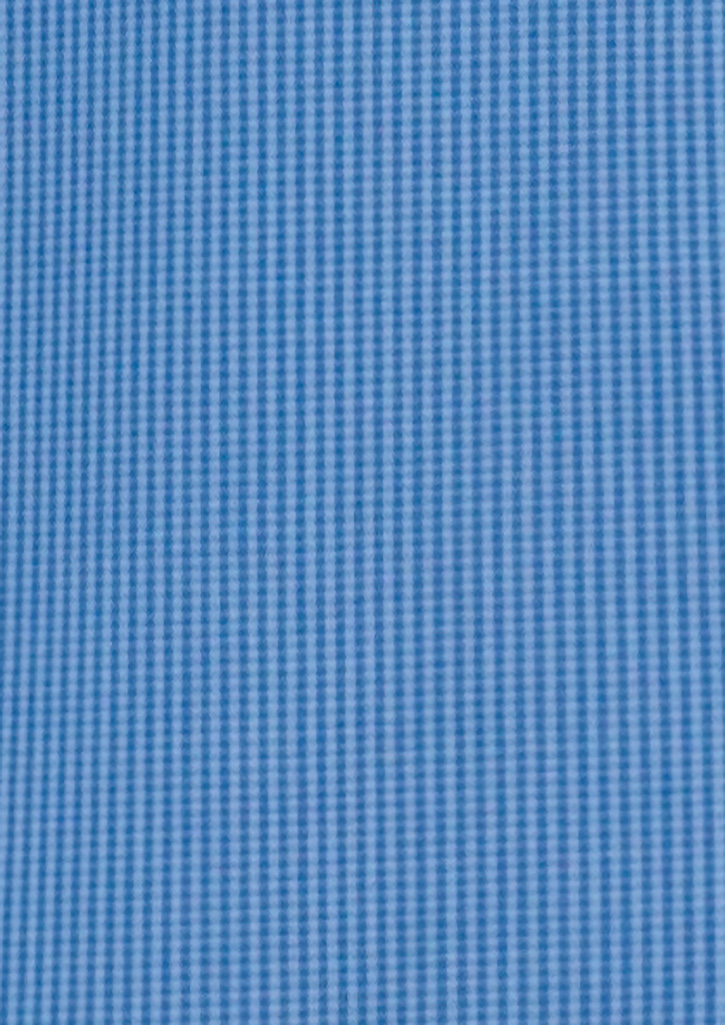 Mens Micro Check Short Sleeve Shirt - Image 7