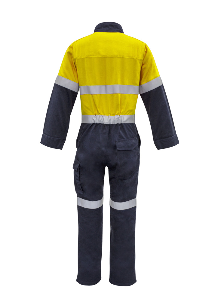 Mens Orange Flame Overall - Hoop Taped - Image 5