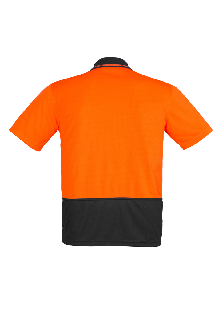 Unisex Hi Vis Basic Short Sleeve Polo - Image 3