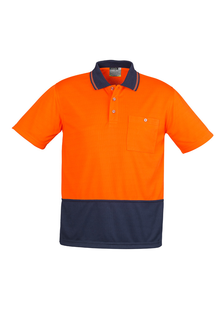 Unisex Hi Vis Basic Short Sleeve Polo - Image 7