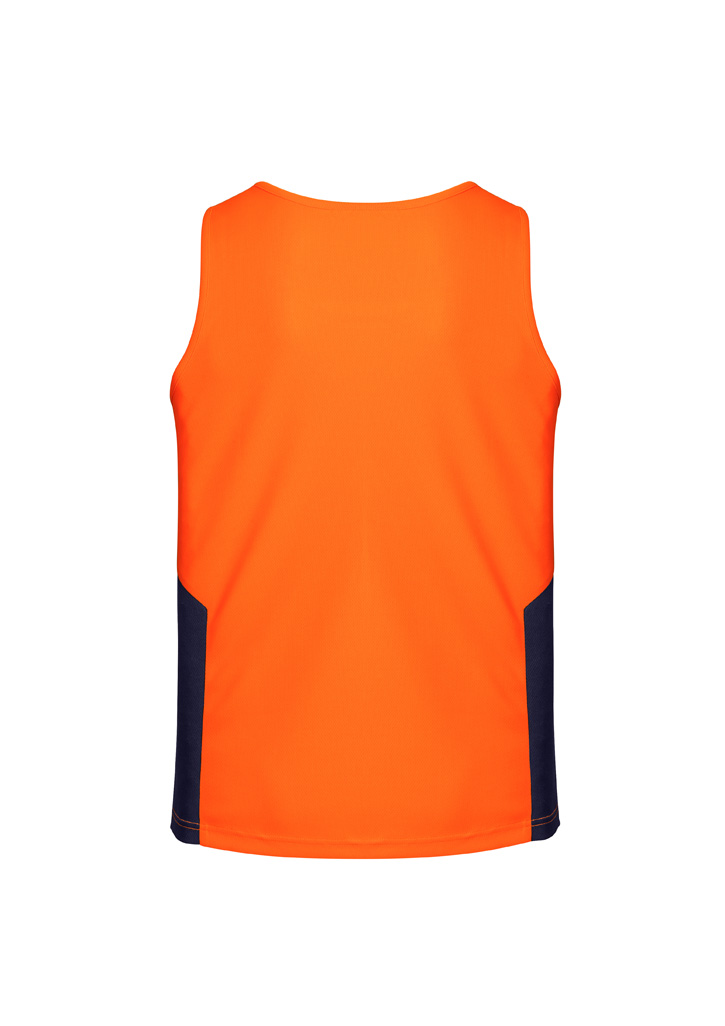 Mens Hi Vis Squad Singlet - Image 9