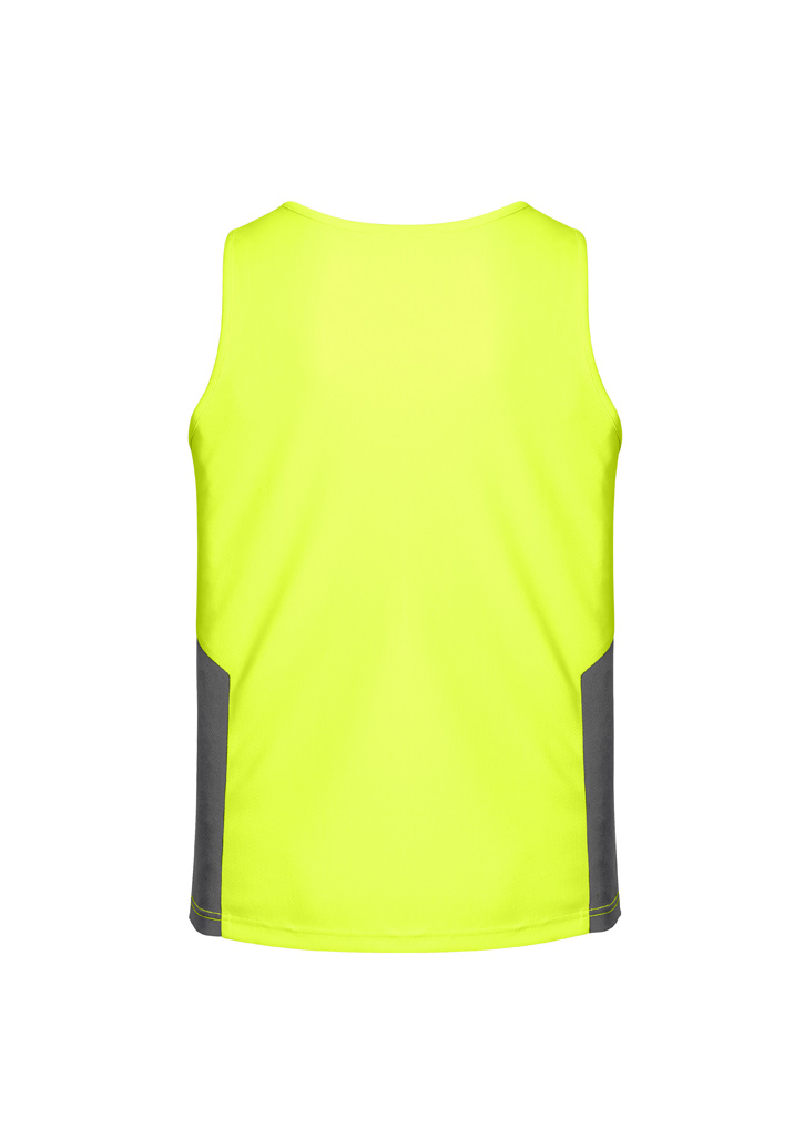 Mens Hi Vis Squad Singlet - Image 5