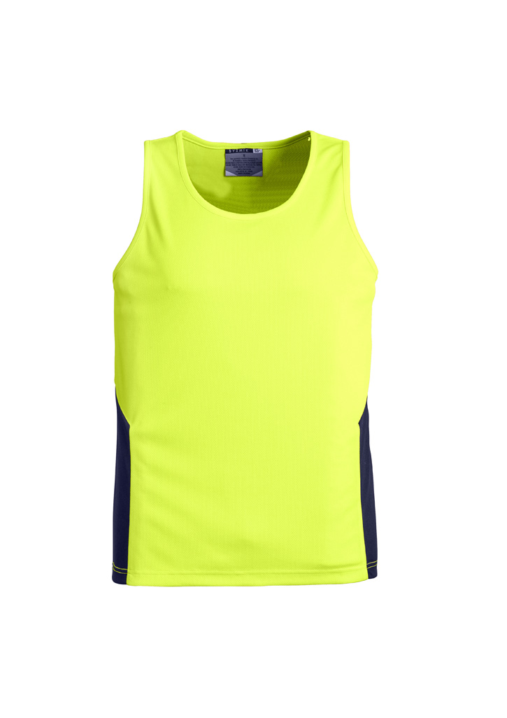 Mens Hi Vis Squad Singlet - Image 6