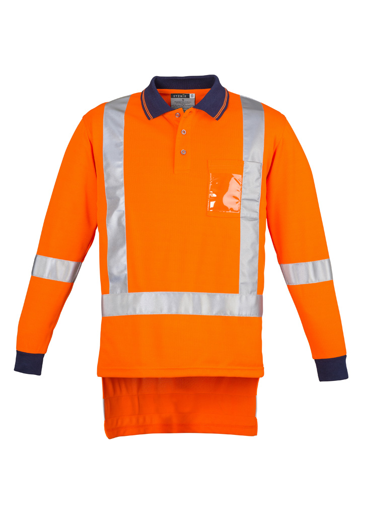Mens TTMC-W23 Long Sleeve Polo - Image 4