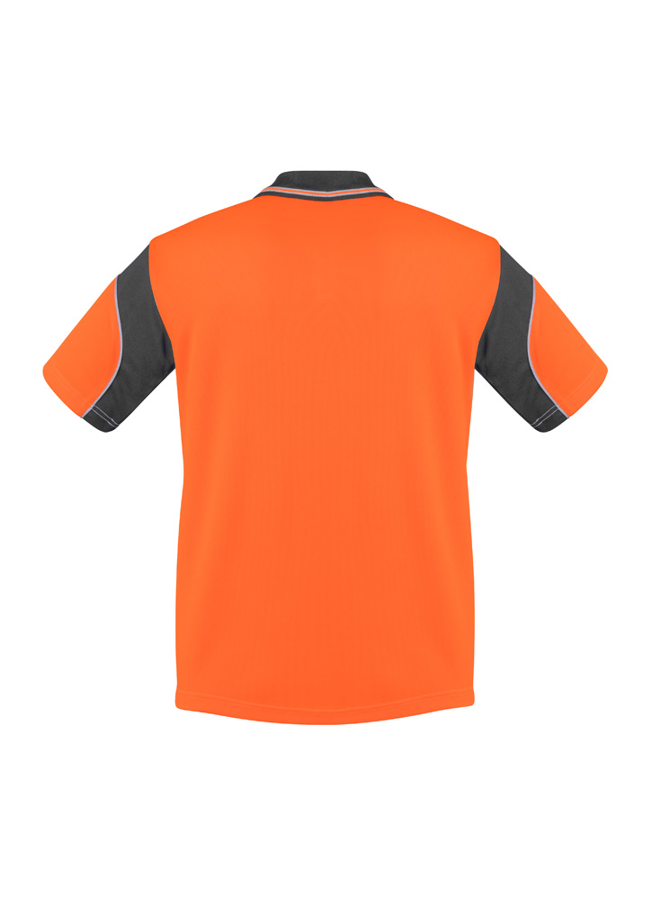 Mens Hi Vis Aztec Short Sleeve Polo - Image 10