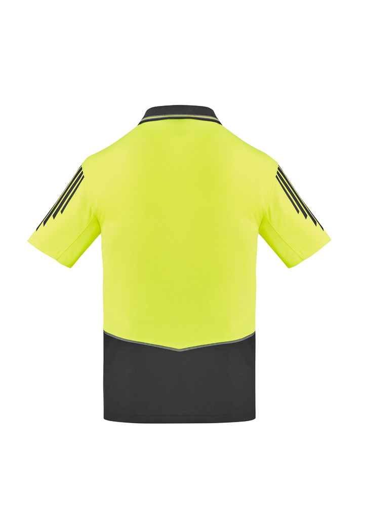 Mens Hi Vis Flux Short Sleeve Polo - Image 13