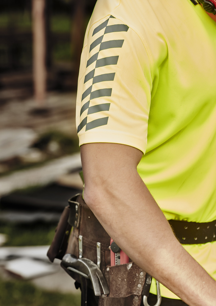 Mens Hi Vis Komodo Short Sleeve Polo - Image 11