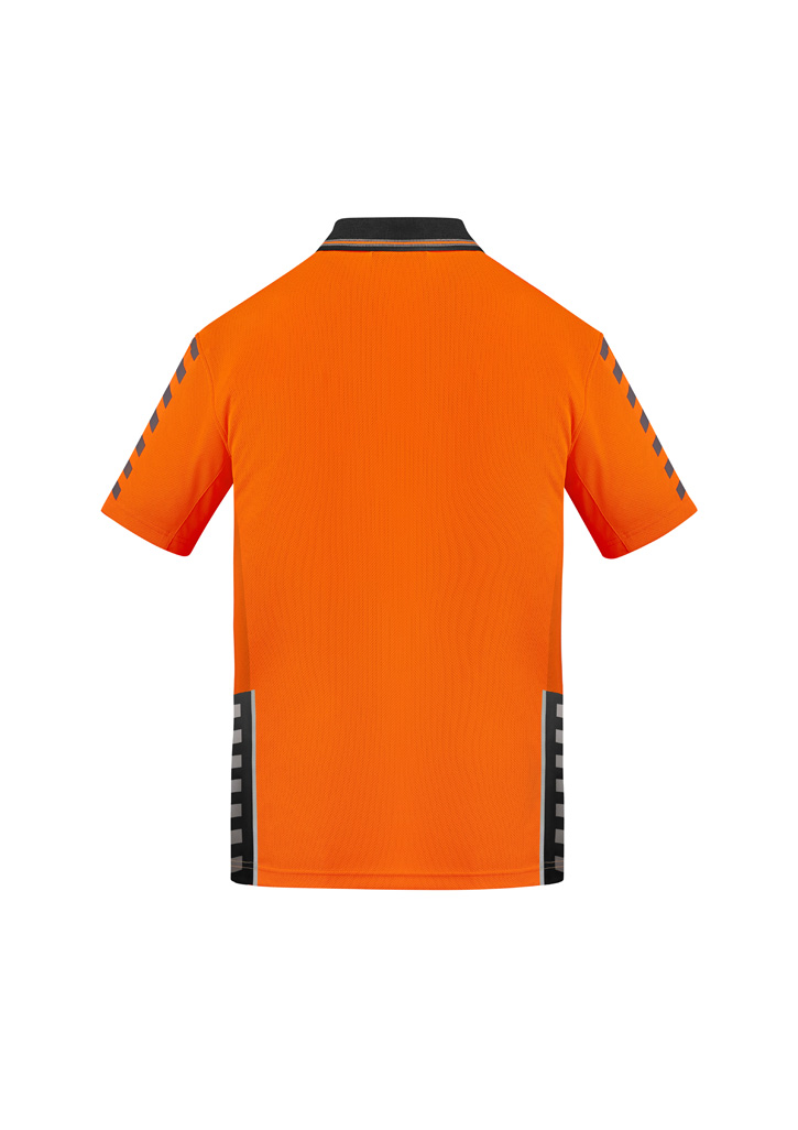 Mens Hi Vis Komodo Short Sleeve Polo - Image 3
