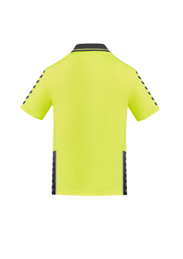 Mens Hi Vis Komodo Short Sleeve Polo - Image 7