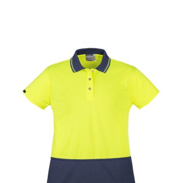 Womens Hi Vis Basic Short Sleeve Polo