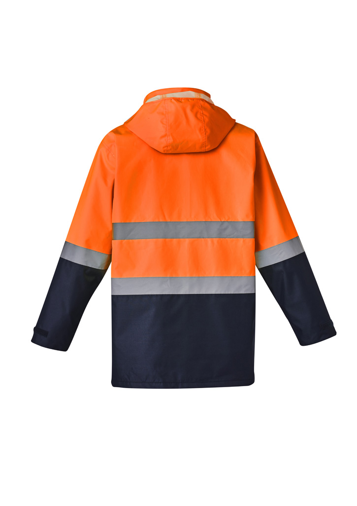 Mens Hi Vis Basic 4 In 1 Waterproof Jacket - Image 6